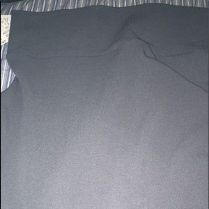 Solid gray lularoe azure skirt